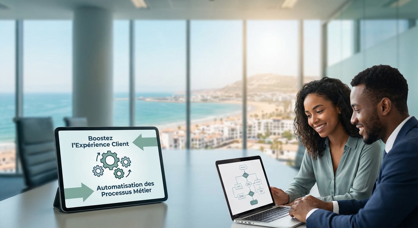 Automatisation agadir experience client startup