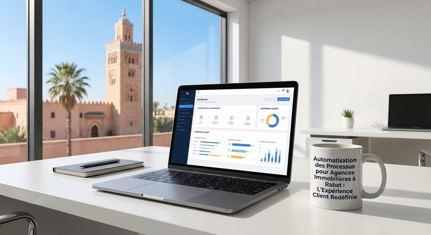 Automatisation processus agences immobilieres rabat experience client redefinie
