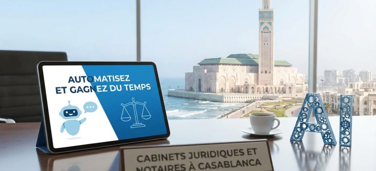 Automatisez et Gagnez du Temps : Les Chatbots IA pour Cabinets Juridiques et Notaires à Casablanca