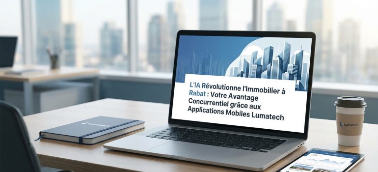 L&rsquo;IA Révolutionne l&rsquo;Immobilier à Rabat : Votre Avantage Concurrentiel grâce aux Applications Mobiles Lumatech