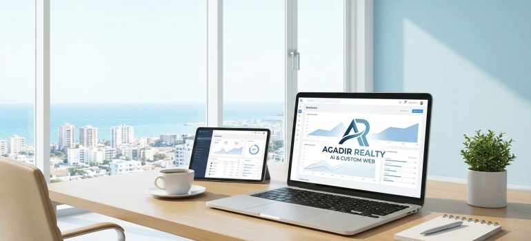 Immobilier à Agadir : L&rsquo;IA et votre Site Web Sur Mesure pour un Avantage Concurrentiel Décisif