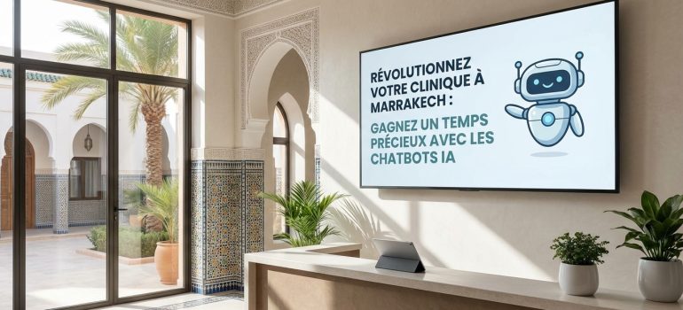 Révolutionnez Votre Clinique à Marrakech : Gagnez un Temps Précieux avec les Chatbots IA