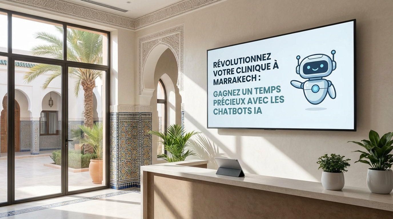 Chatbots ia cliniques marrakech automatisation
