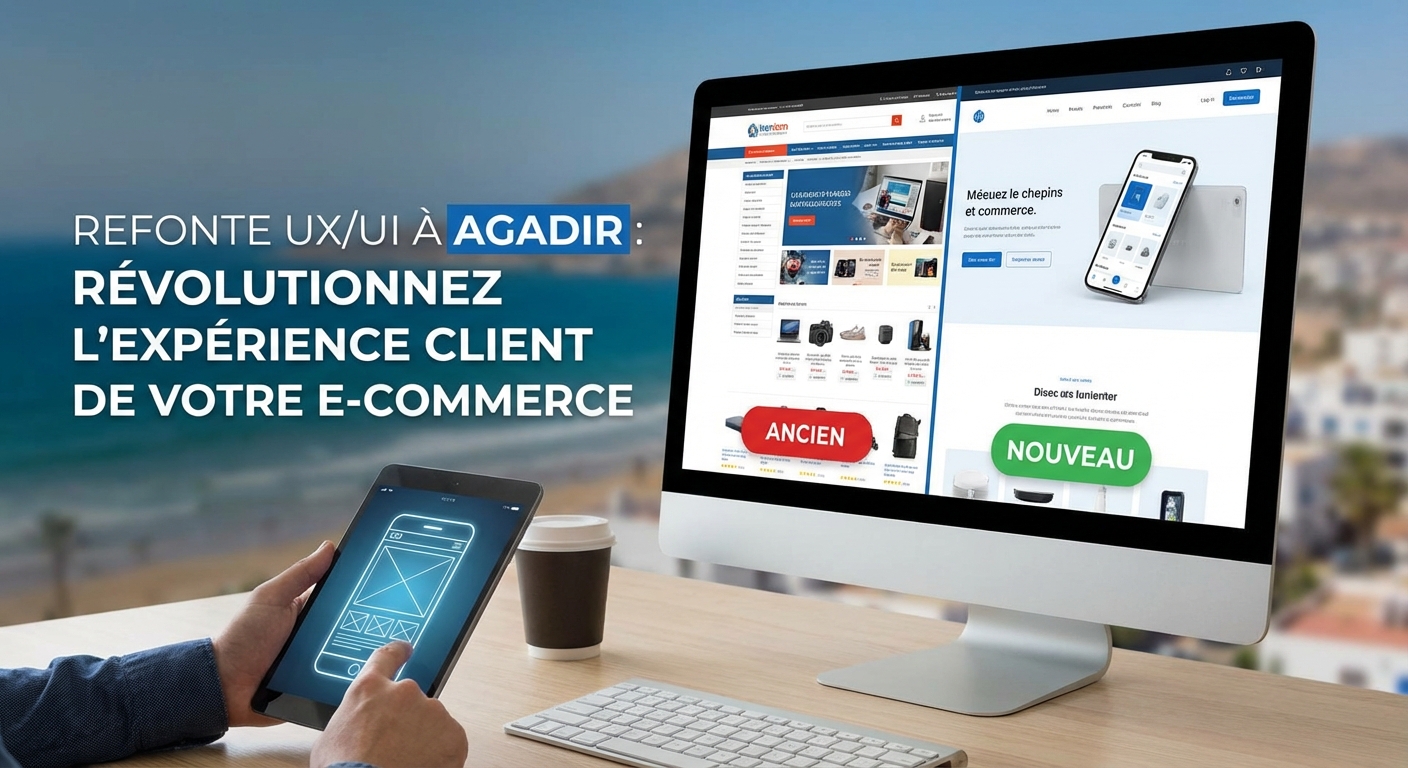 Refonte ux ui agadir ecommerce experience client