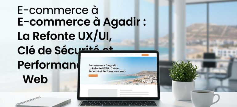 E-commerce à Agadir : La Refonte UX/UI, Clé de Sécurité et Performance Web