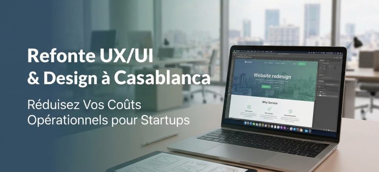 Refonte UX/UI & Design à Casablanca : Réduisez Vos Coûts Opérationnels pour Startups
