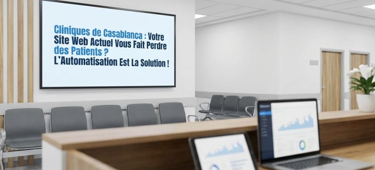 Cliniques de Casablanca : Votre Site Web Actuel Vous Fait Perdre des Patients ? L&rsquo;Automatisation Est La Solution !