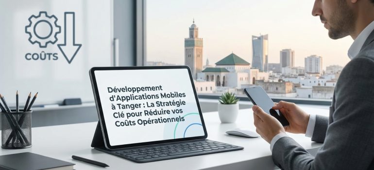 Développement d&rsquo;Applications Mobiles à Tanger : La Stratégie Clé pour Réduire vos Coûts Opérationnels