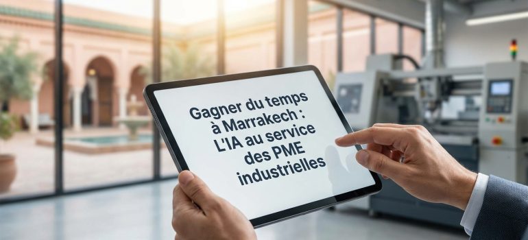 Gagner du temps à Marrakech : L&rsquo;IA au service des PME industrielles